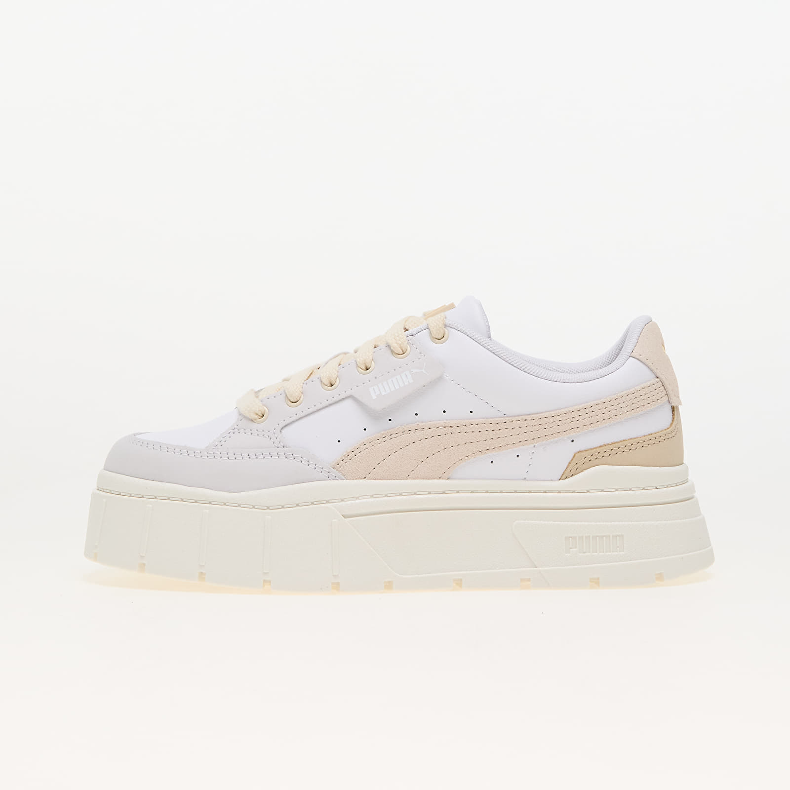Adidași și pantofi pentru femei Puma Mayze Stack Luxe Wns White