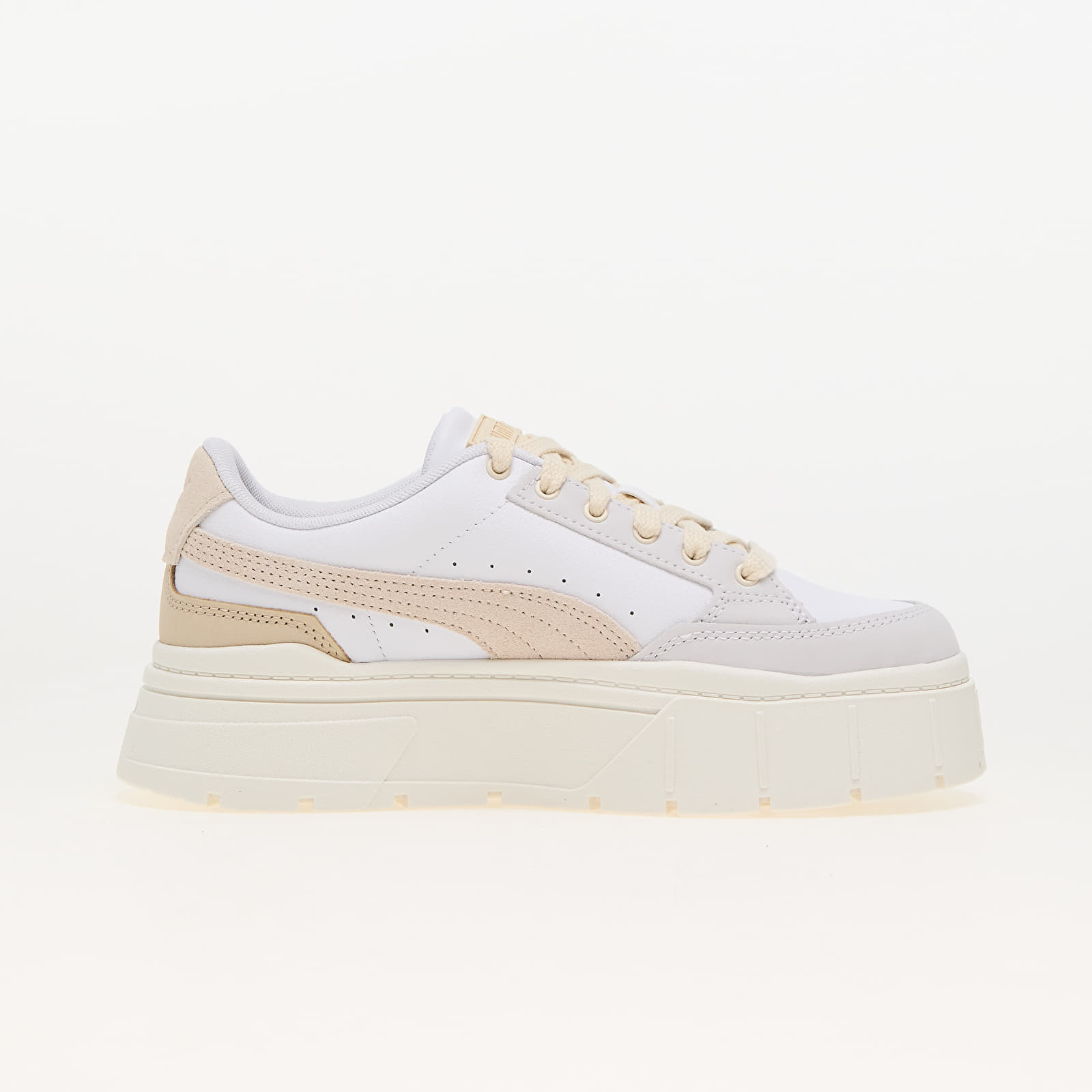 Adidași și pantofi pentru femei Puma Mayze Stack Luxe Wns White