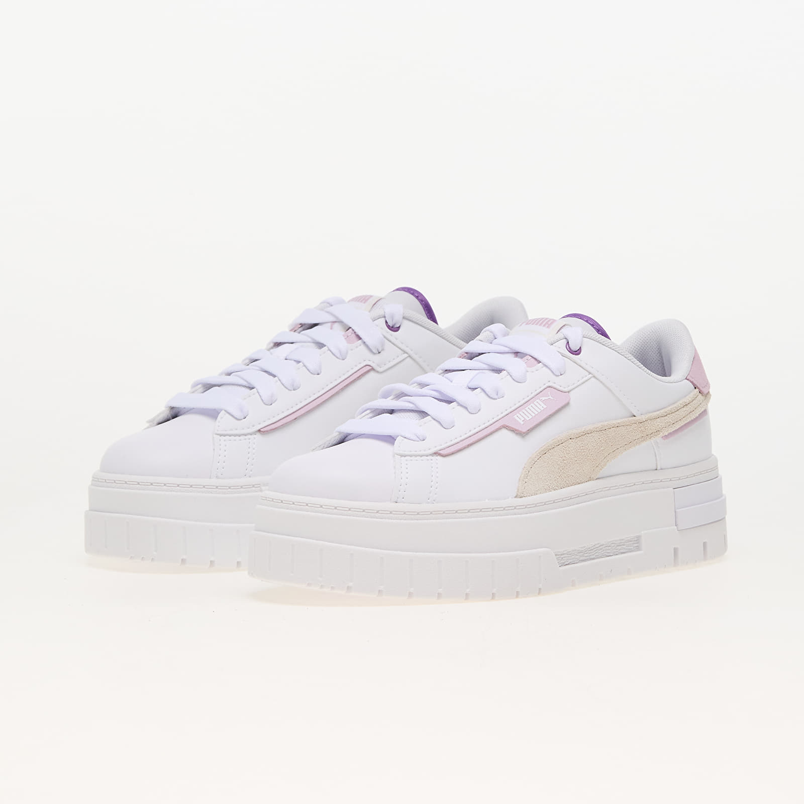 Women's sneakers and shoes Puma Mayze Crashed Wns White