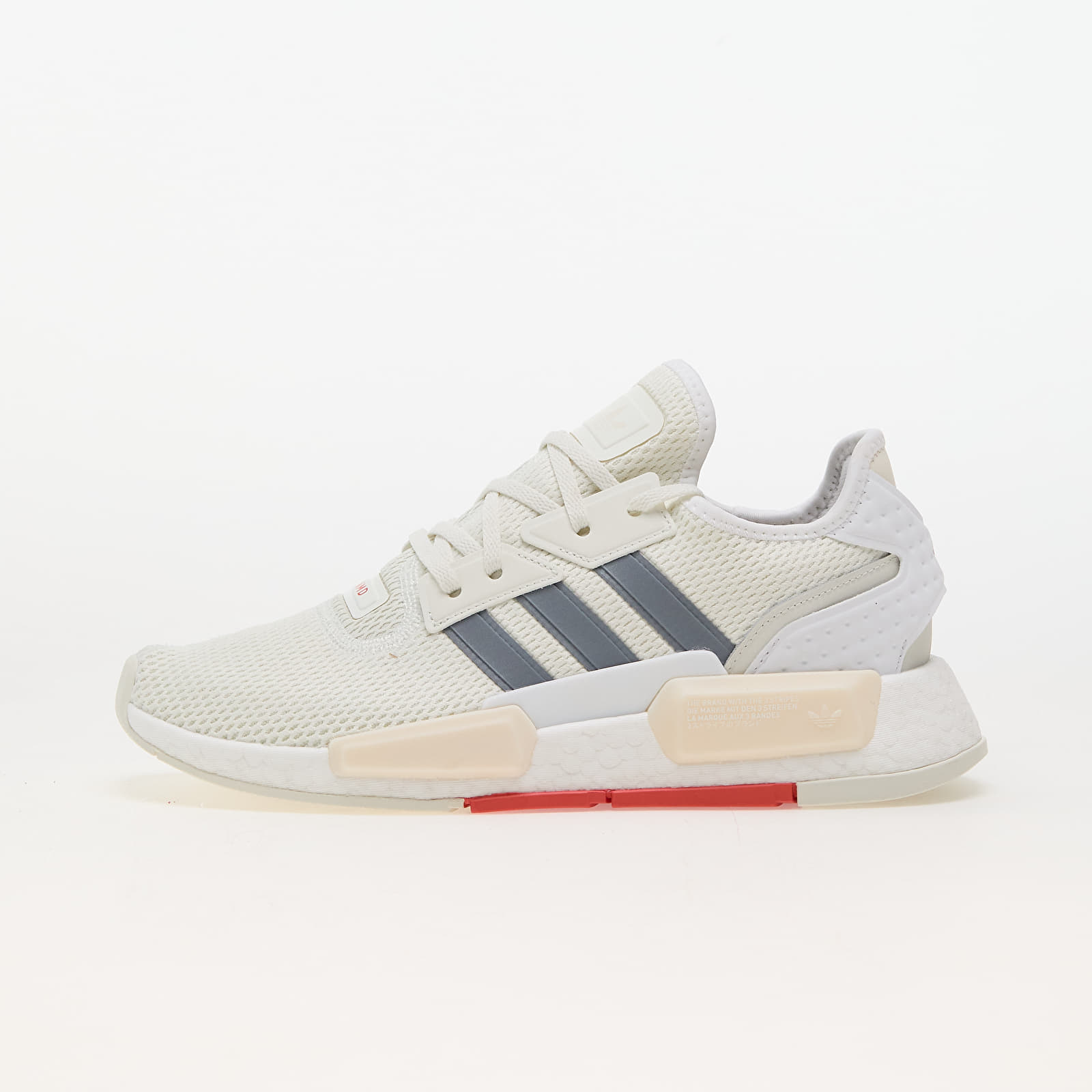 Adidas nmd grey and red outlet