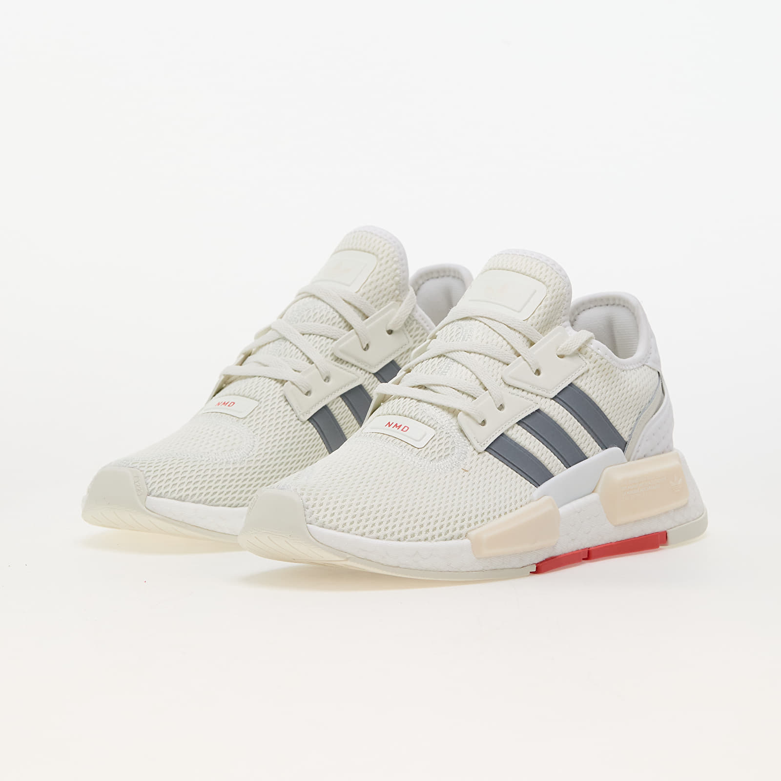 Men's sneakers and shoes adidas Nmd_G1 White Tint/ Grey/ Preloved Red