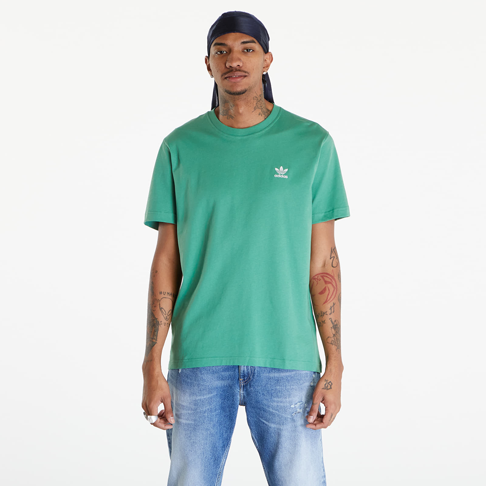 Tričká adidas Trefoil Essential Tee Preloved Green