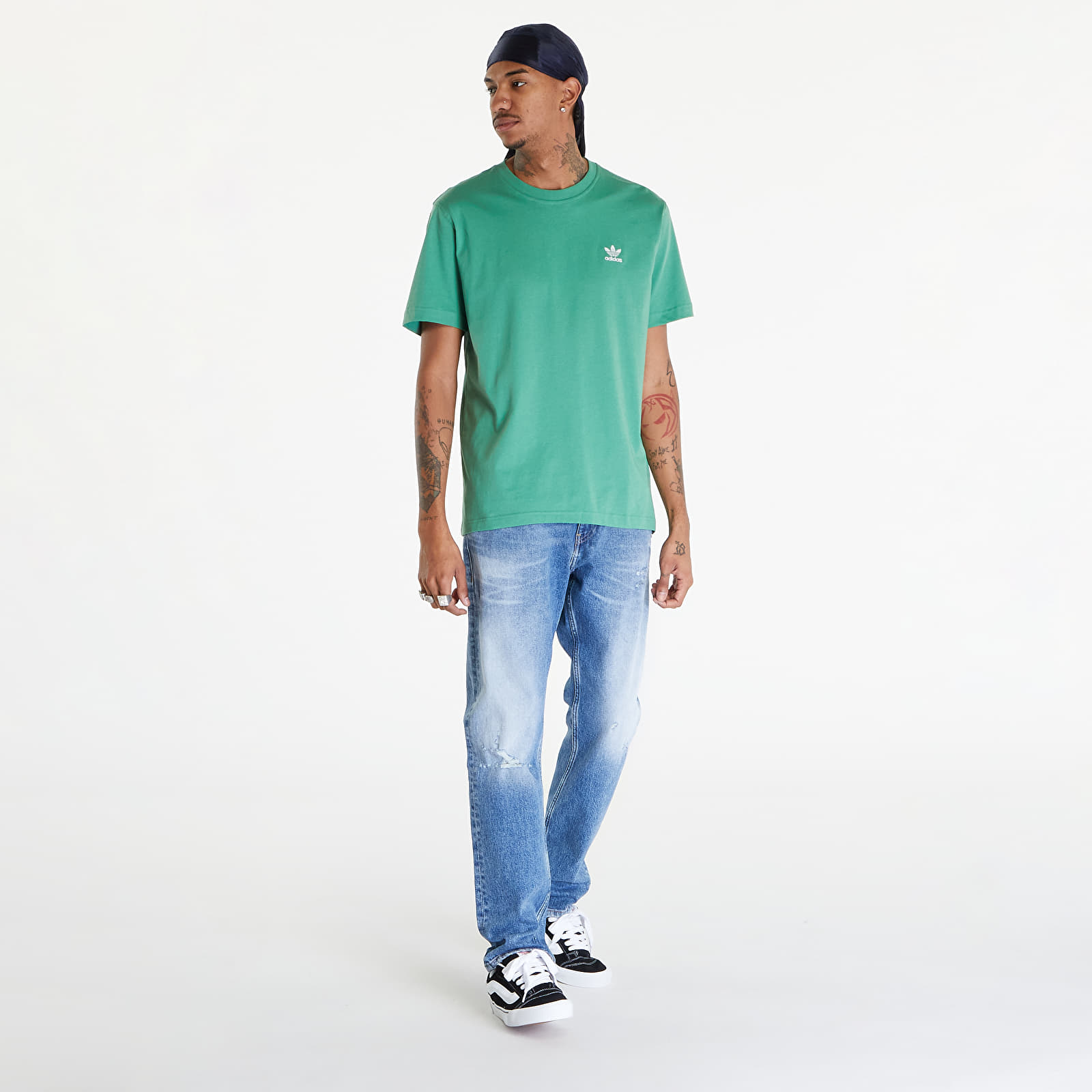 Tričká adidas Trefoil Essential Tee Preloved Green