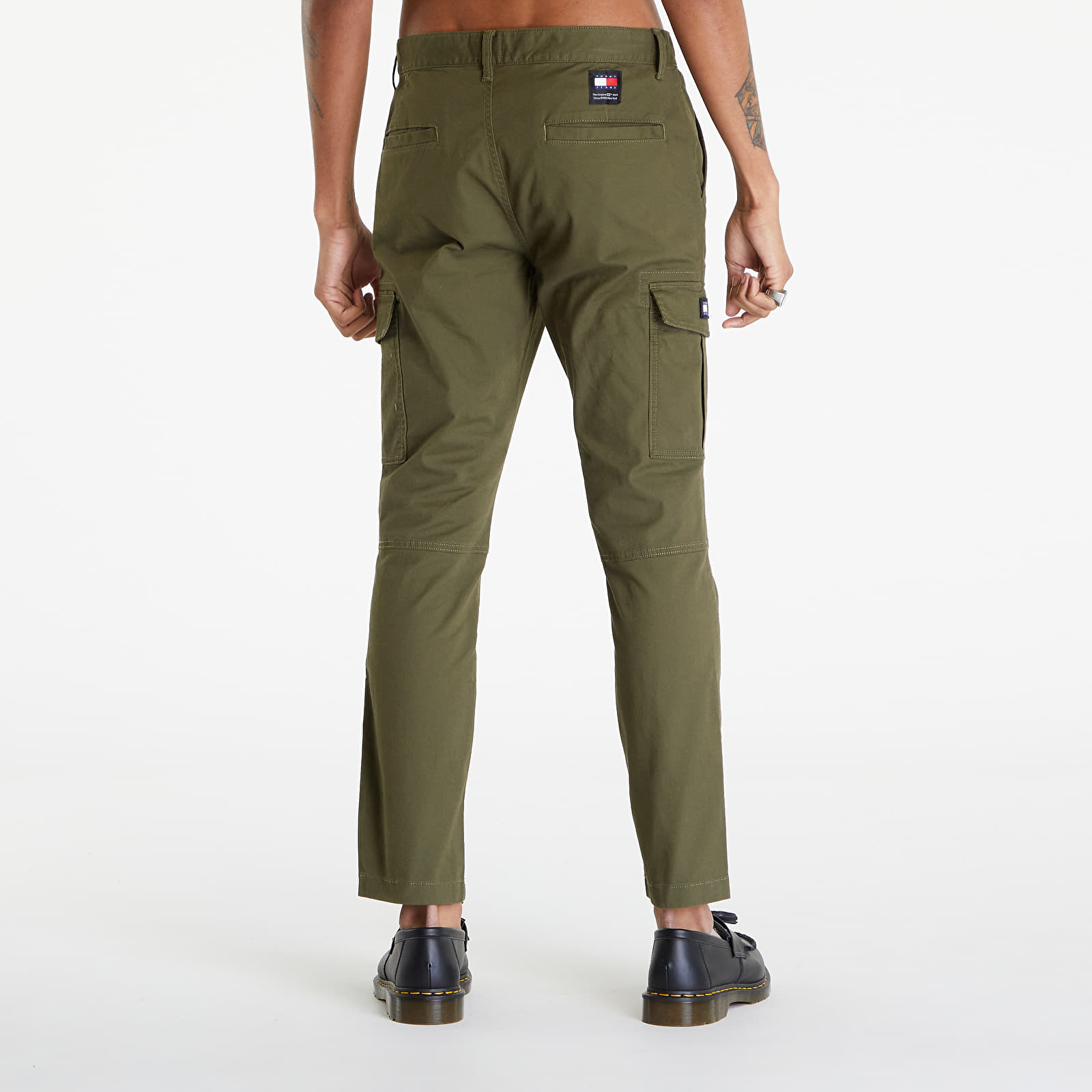 Jeans en broeken Tommy Jeans Austin Lightweight Cargo Pants Drab Olive Green