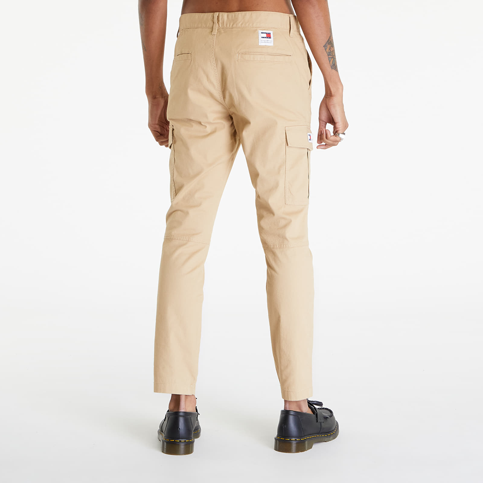 Kavbojke in hlače Tommy Jeans Austin Lightweight Cargo Pants Tawny Sand