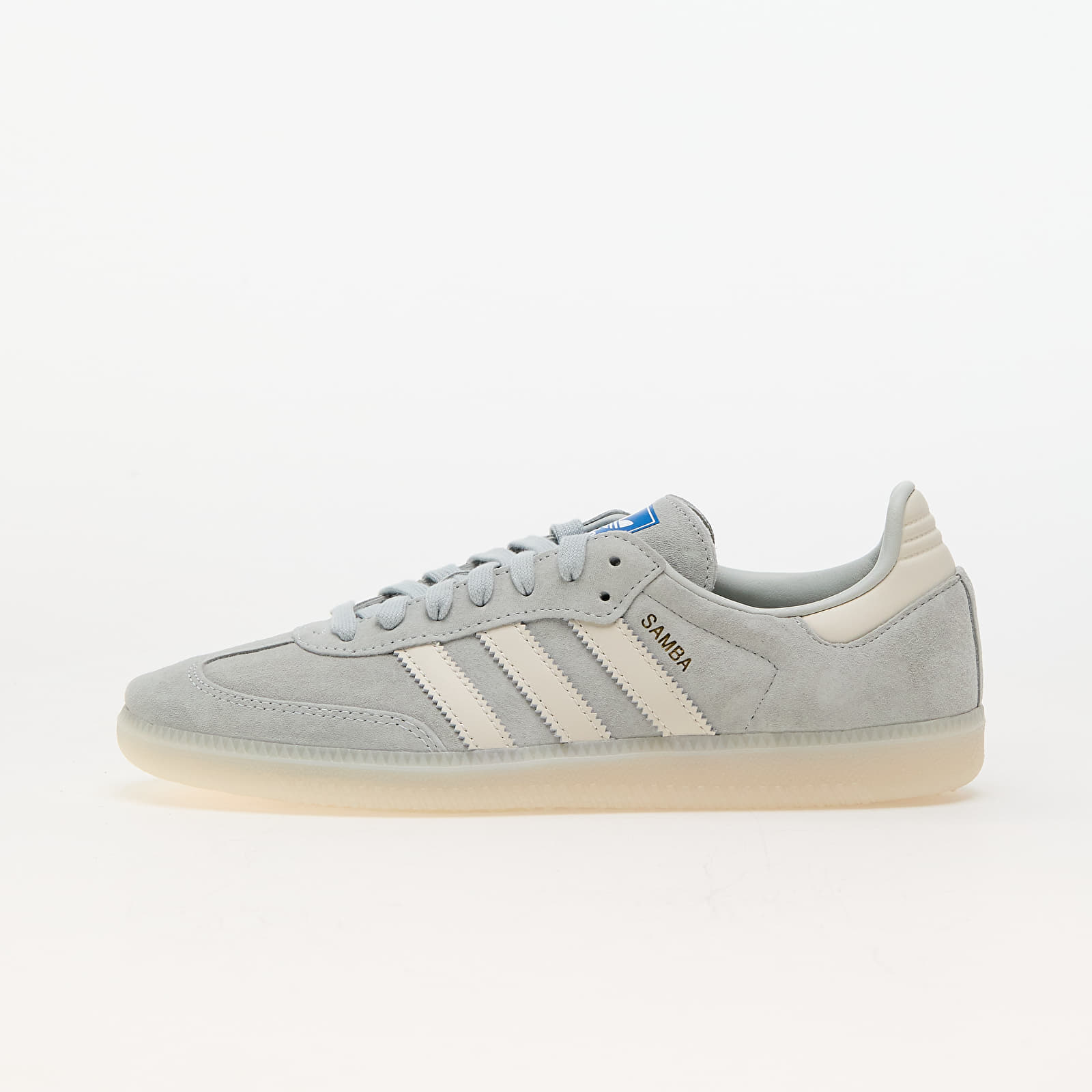 Baskets et chaussures pour hommes adidas Samba Og Wonder Silver/ Core White/ Off White