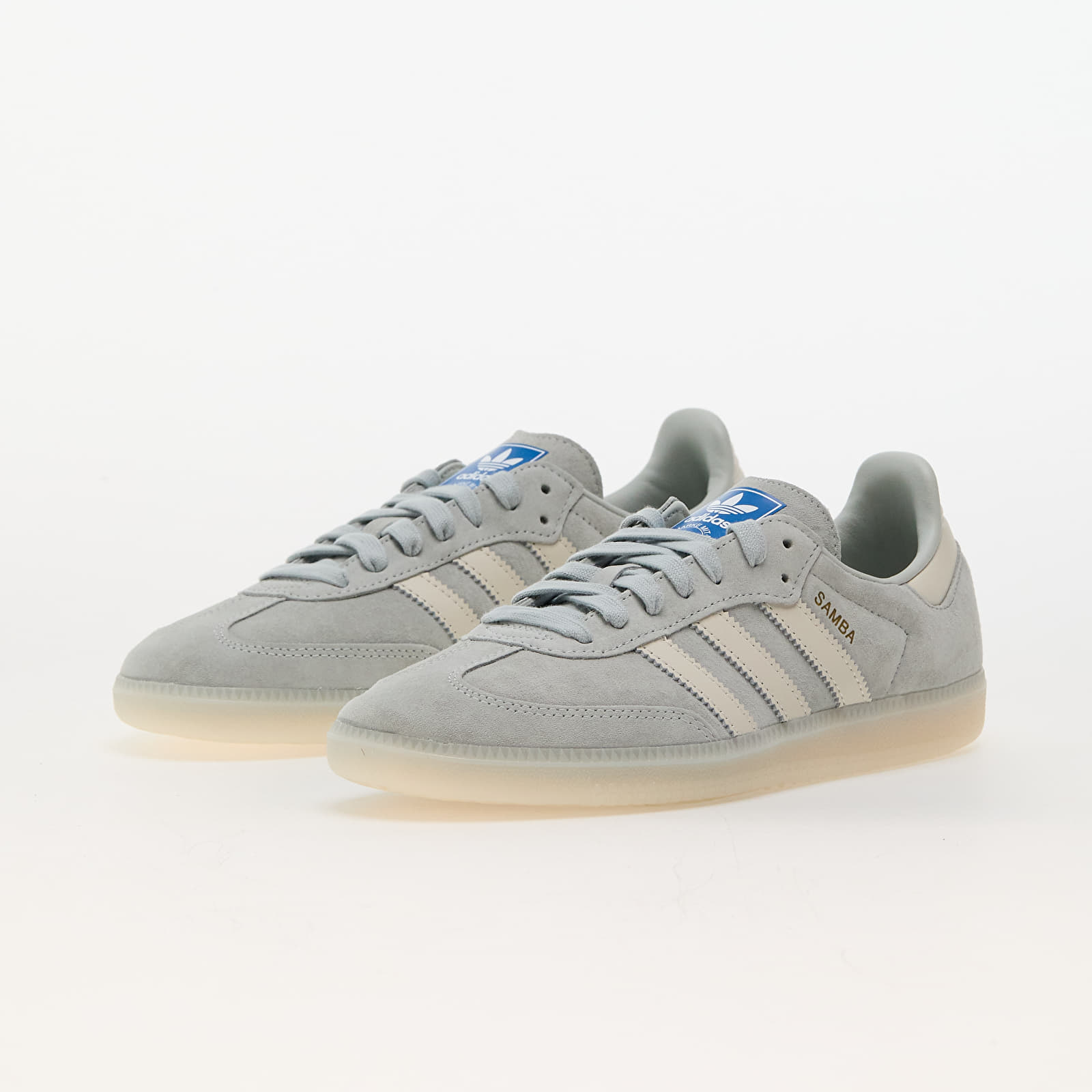 Pánské tenisky a boty adidas Samba Og Wonder Silver/ Core White/ Off White
