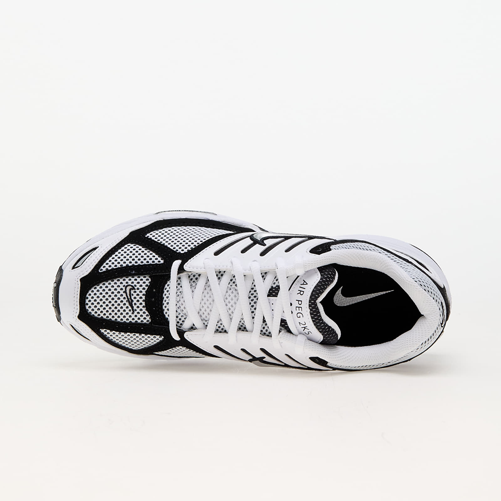 Baskets et chaussures pour hommes Nike Air Peg 2K5 White/ Metallic Silver-Black
