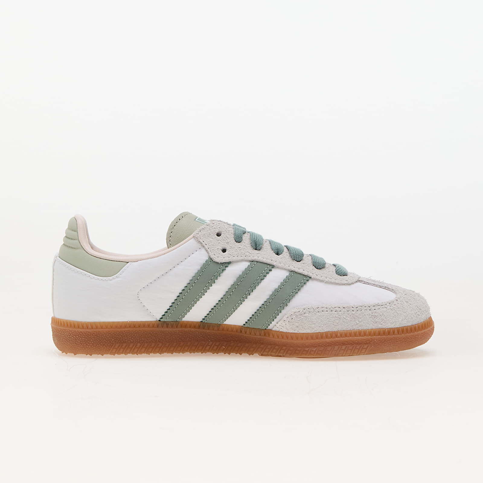 Sneakers und Schuhe für Frauen adidas Samba Og W Ftw White/ Silver Green/ Putty Mauve