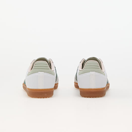 adidas gazelle silver green womens ADIDAS SAMBA OG SILVER GREEN PUTTY MAUVE (WOMEN'S) main image 0