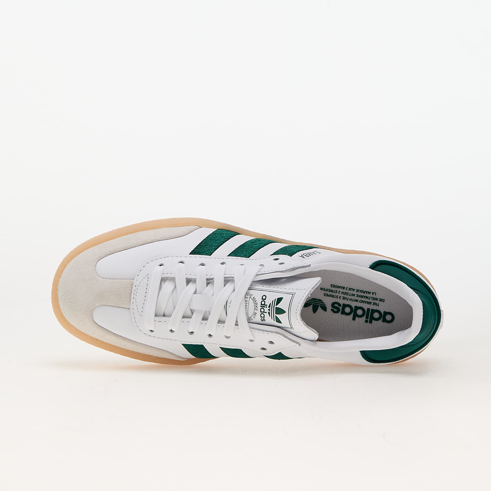 Женская обувь adidas Sambae W Ftw White/ Collegiate Green/ Ftw White