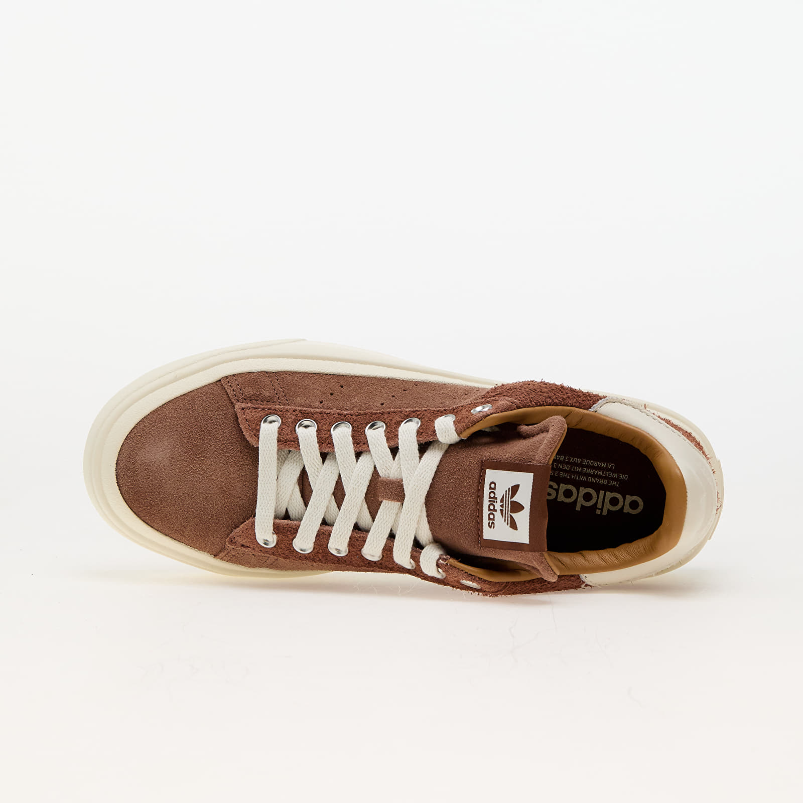 Adidași și pantofi pentru bărbați adidas Stan Smith Cs Lux Preloved Brown/ Off White/ Crew White