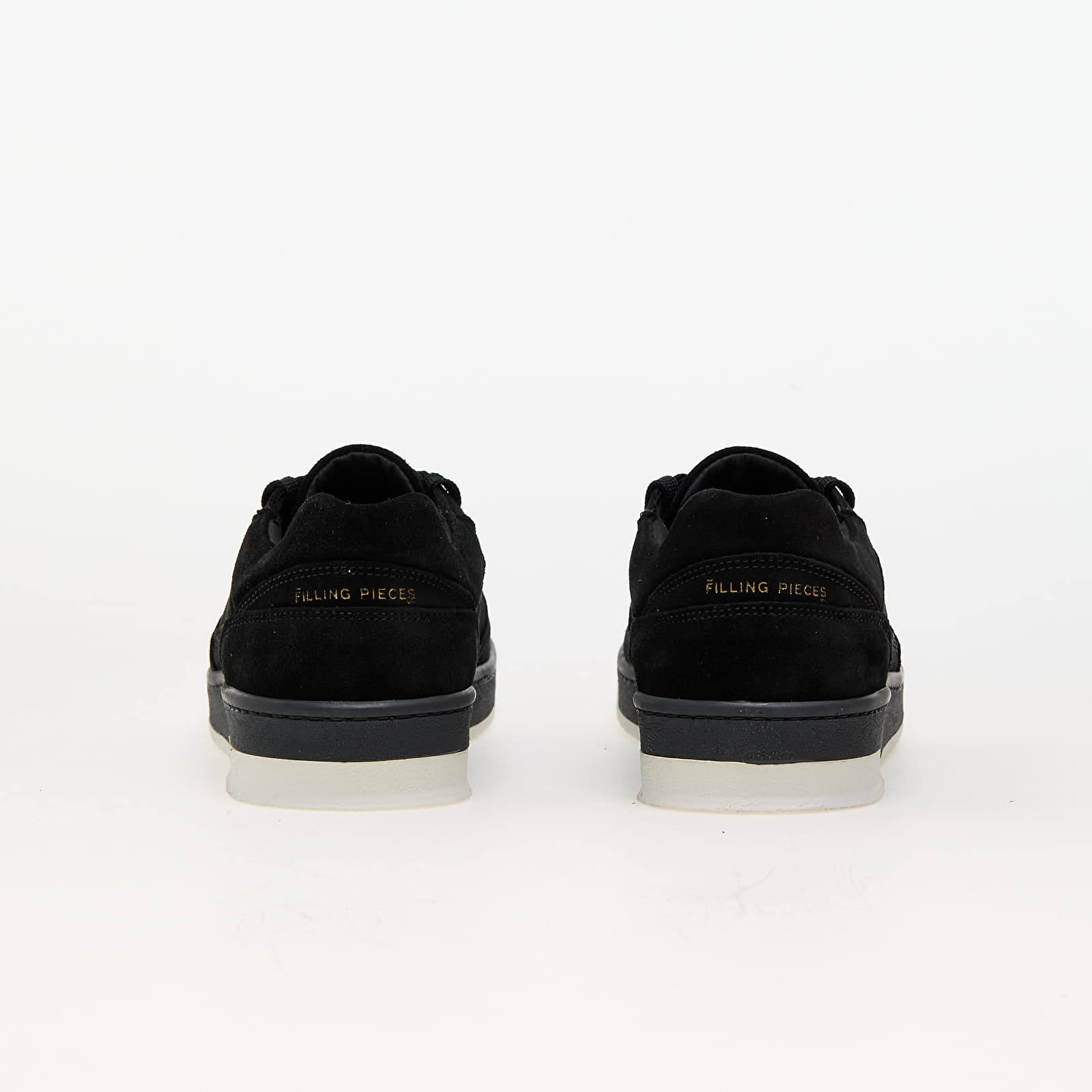 Ténis e sapatos para homem Filling Pieces Ace Suede Jet Black