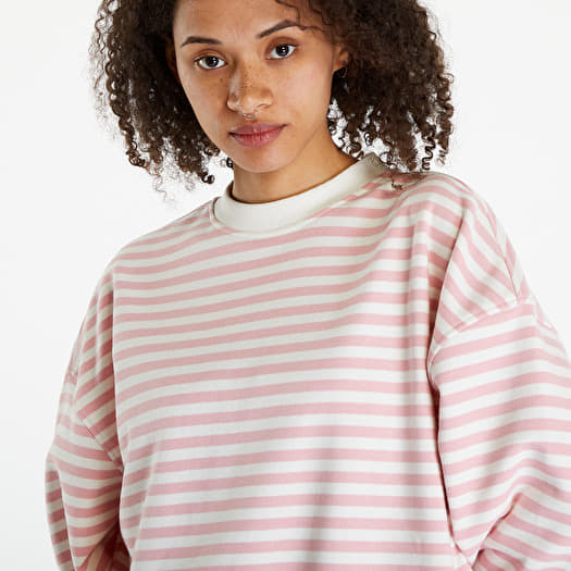 Sweatshirt Urban Classics Ladies Oversized Striped Crewneck
