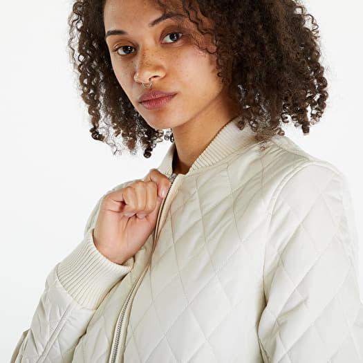 Diamond quilt nylon jacket discount