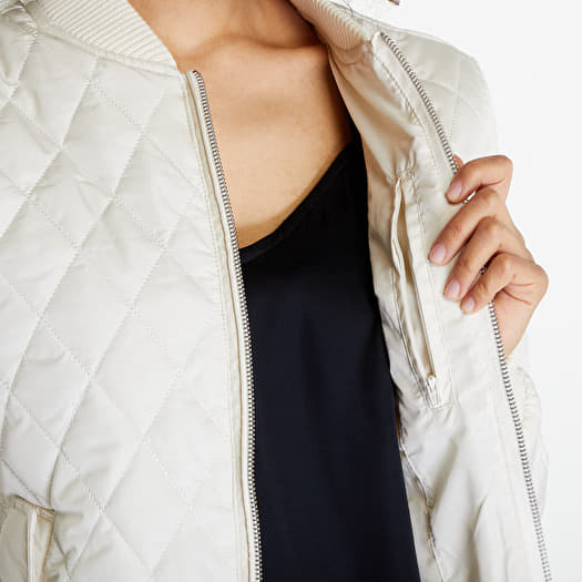 Jackets Urban Classics Ladies Diamond Quilt Nylon Jacket White Sand Queens