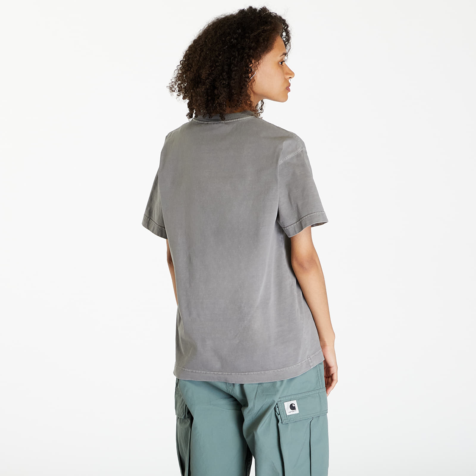 T-Shirts Carhartt WIP S/S Class of 89 T-Shirt UNISEX Marengo/ White Garment Dyed