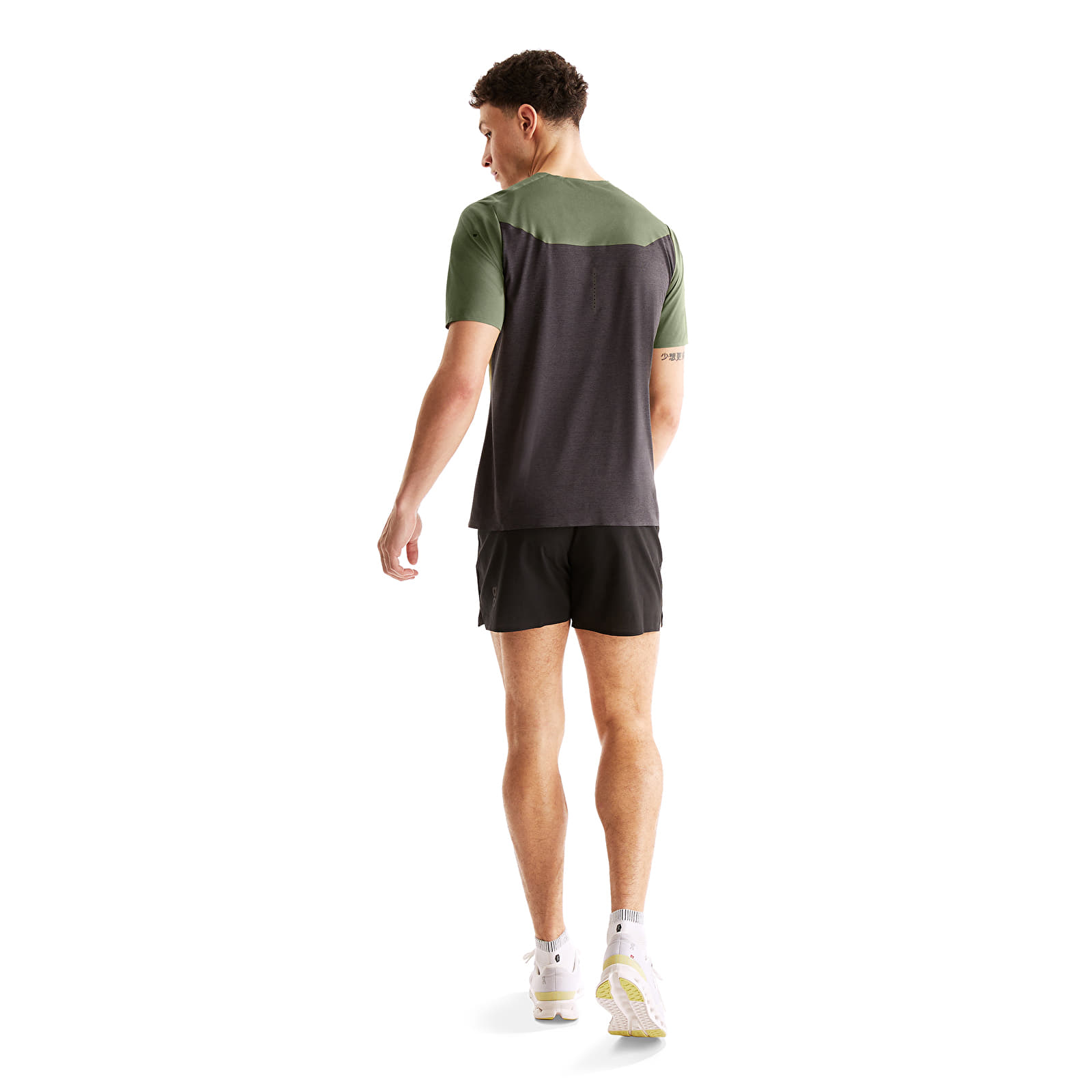 T-shirts On Performance-T Taiga/ Black