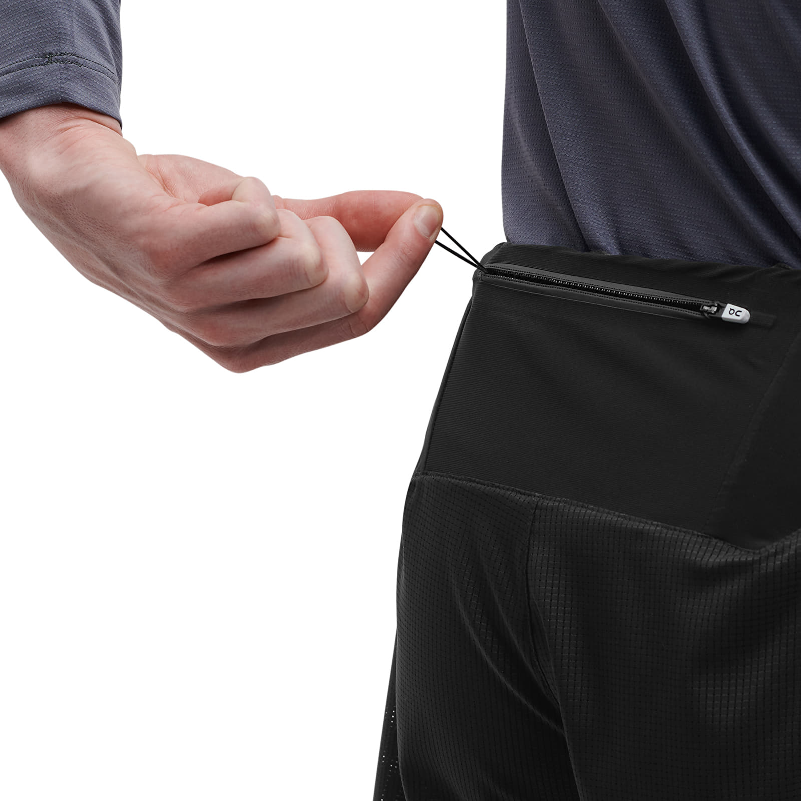 Shortsit On 5" Lightweight Shorts Denim/ Black