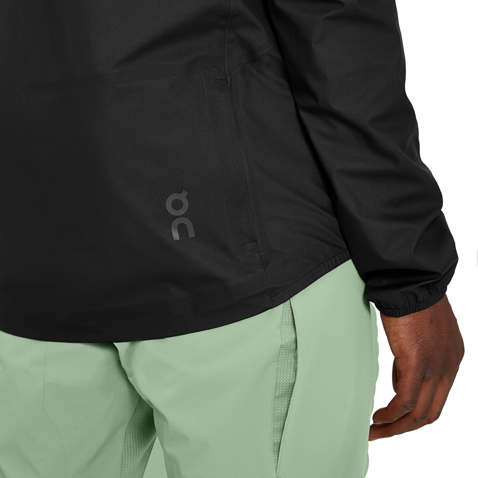Jackets On Waterproof Anorak Black