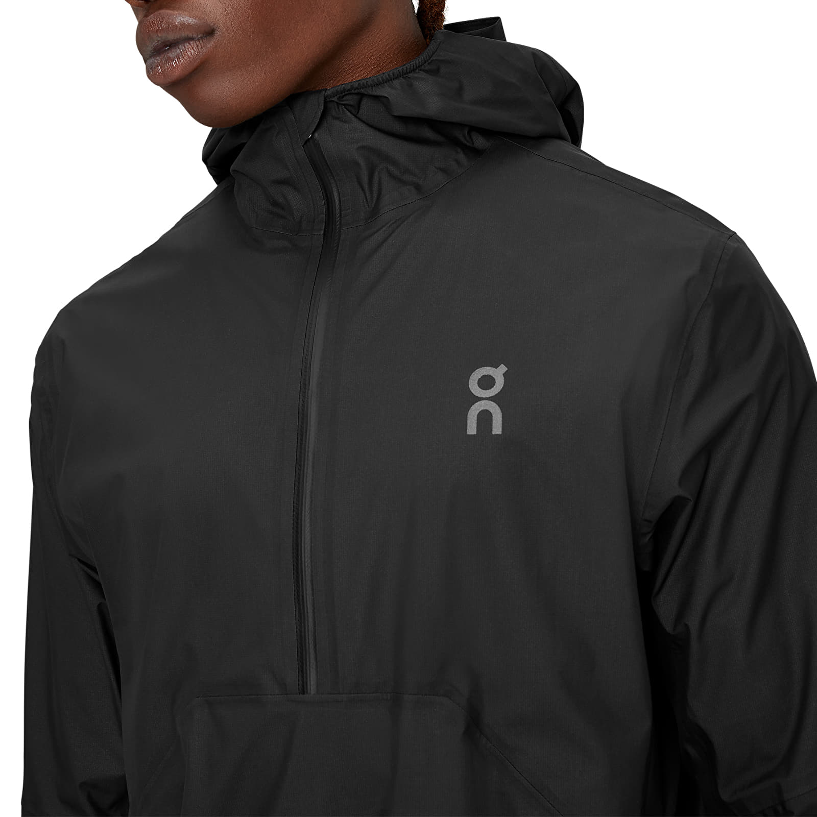 Jackets On Waterproof Anorak Black