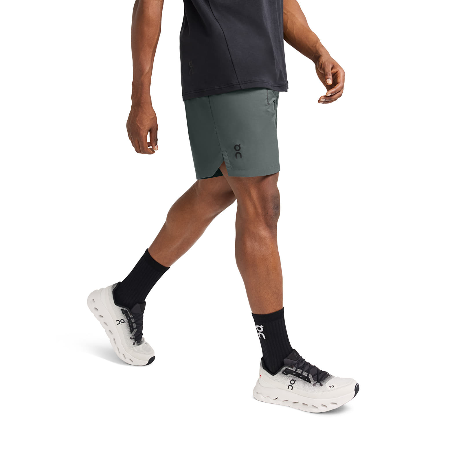 Shortsid On All-day Shorts Lead/ Black