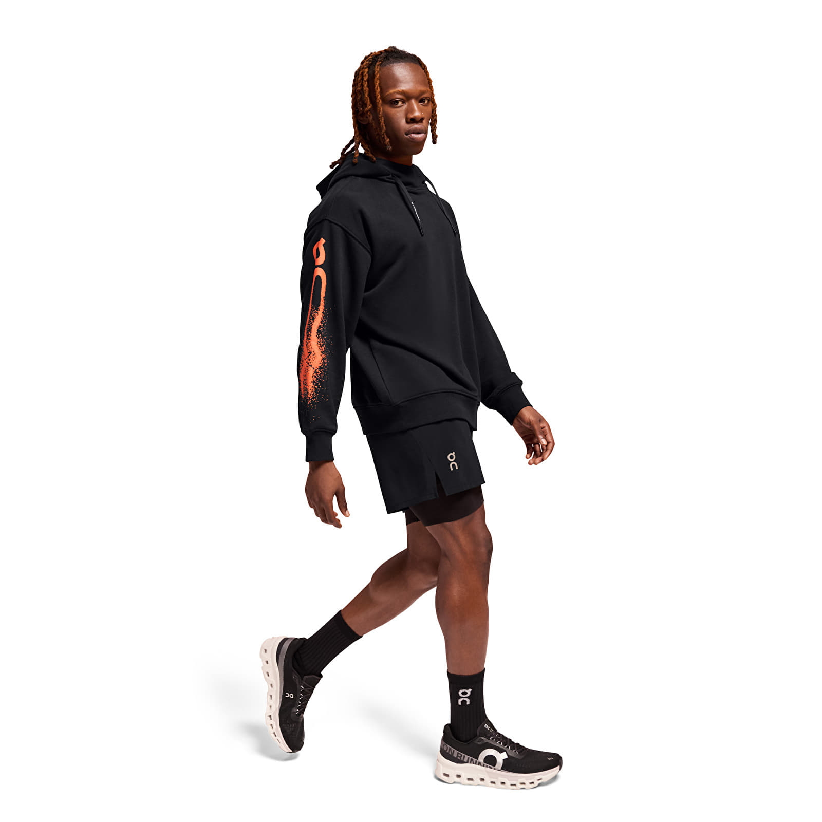 Felpe On Club Hoodie Cloud Black