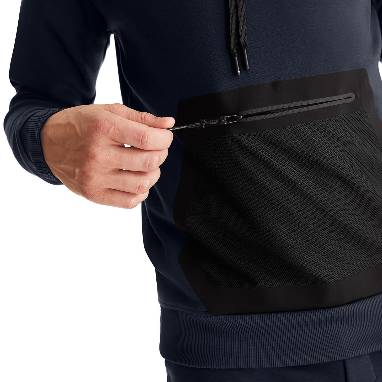 Sweatshirts On Hoodie Navy