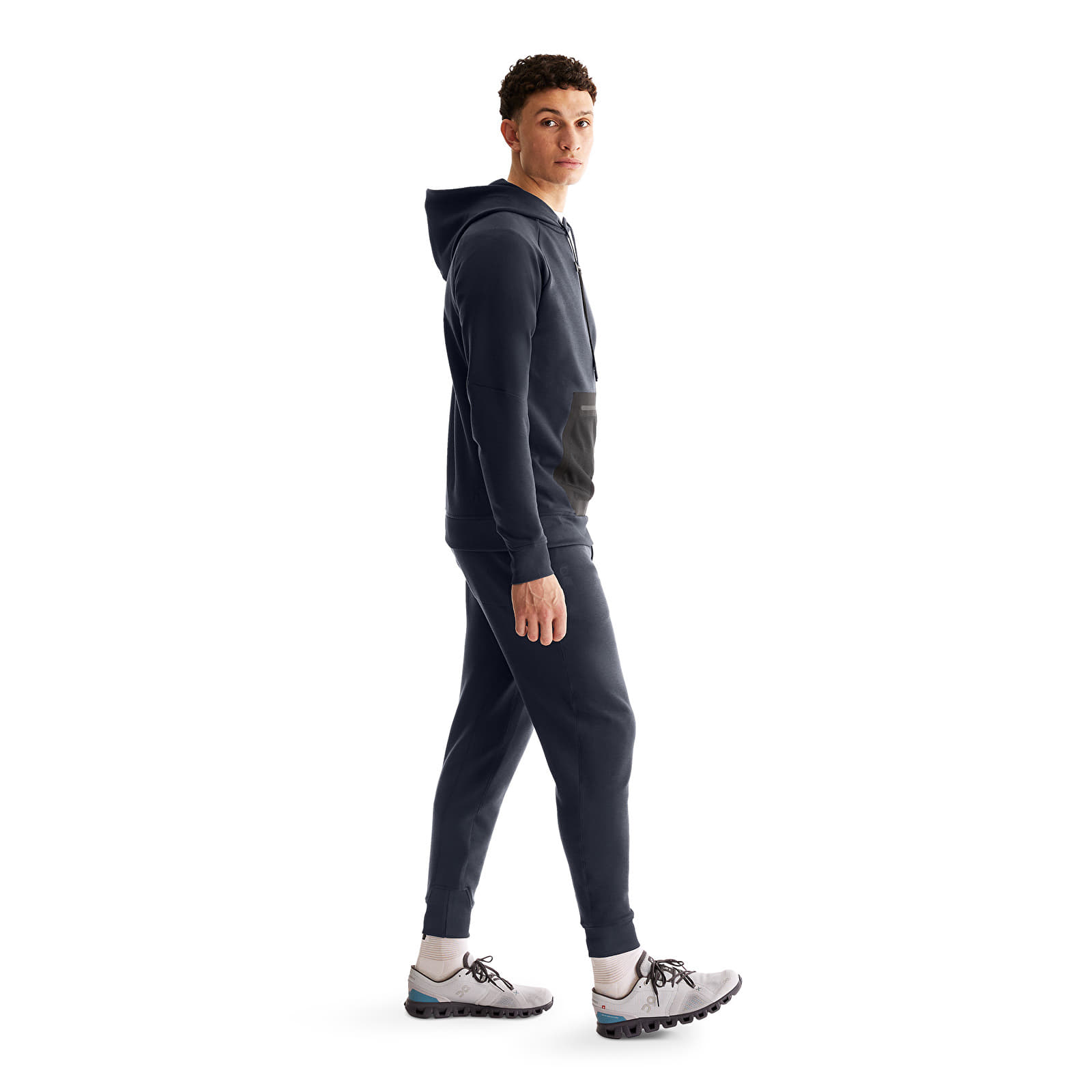 Sweatshirts On Hoodie Navy