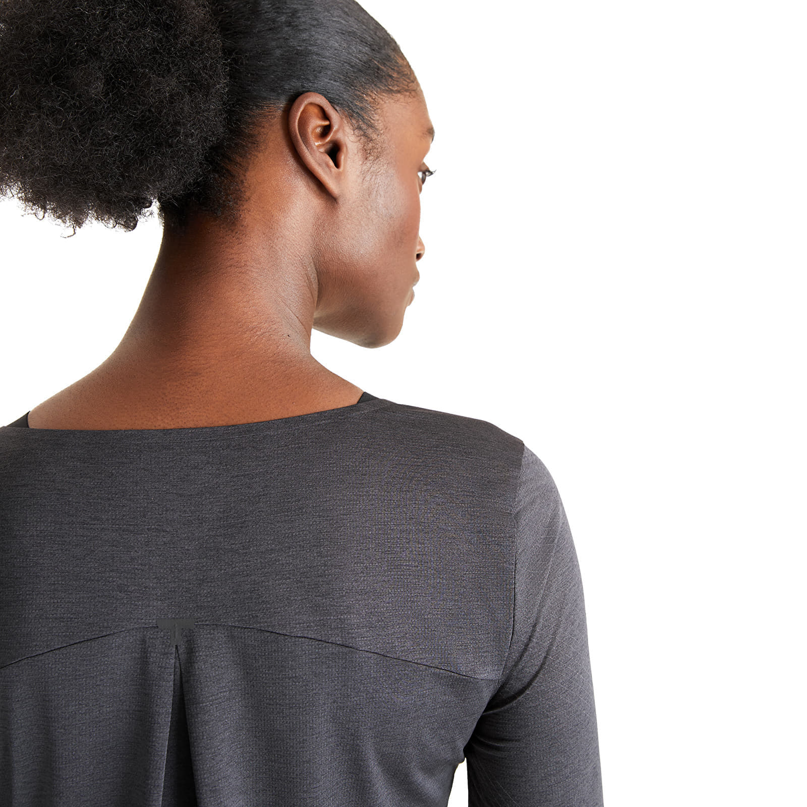 On T-shirt On Performance Long-T Lumos Black/ Iron S - 3