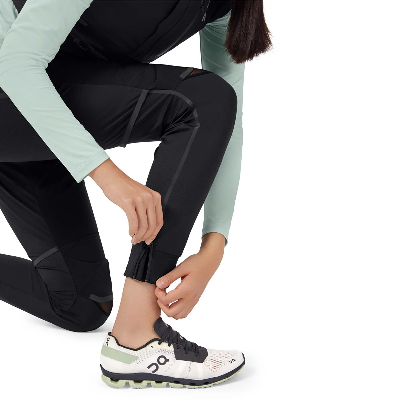 Jeans und Hosen On Running Pants Black