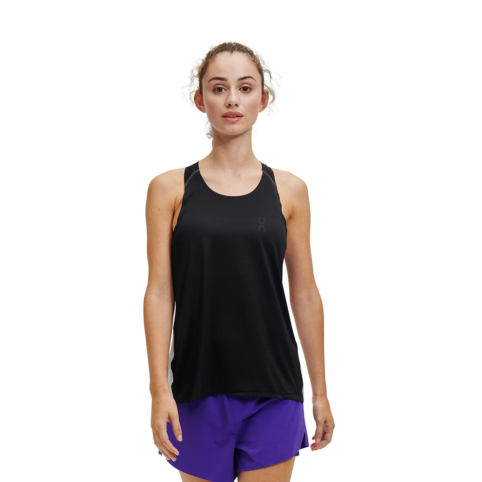 Camisetas de tirantes On Tank-T Black/ Glacier