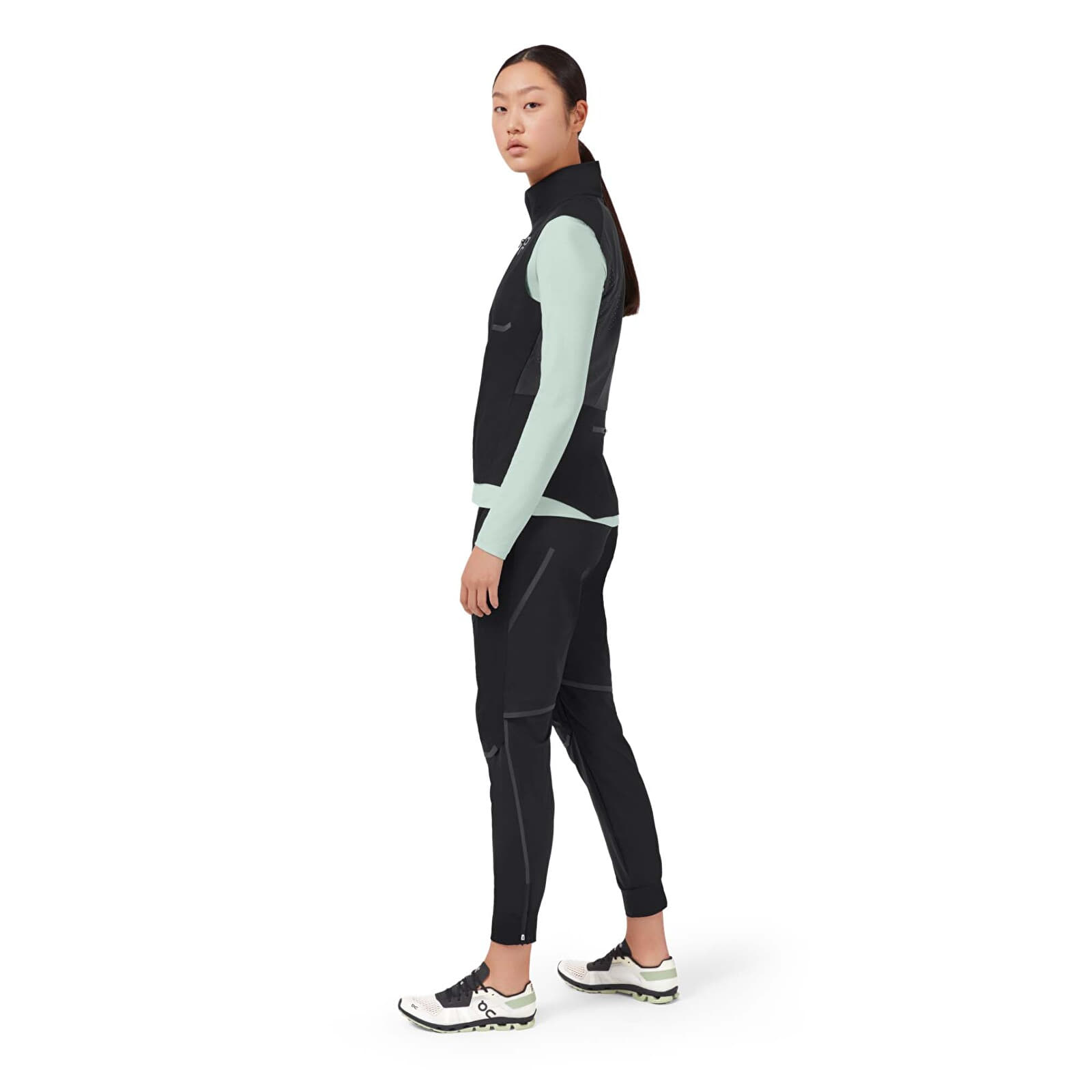 Vests On Weather Vest Black | Queens