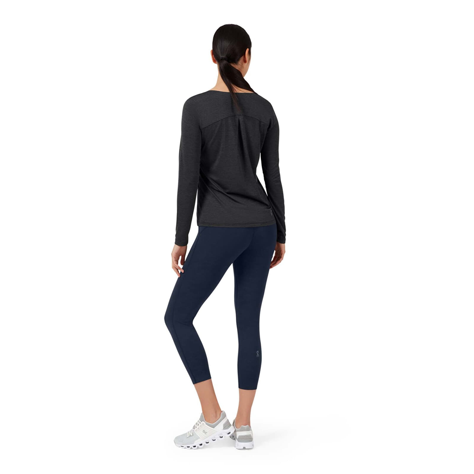 Tričká On Performance Long-T Black