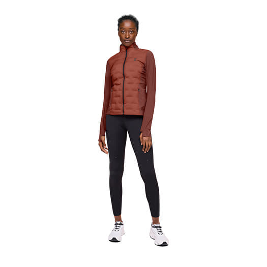 On Climate Jacket Auburn/ Ruby | Queens