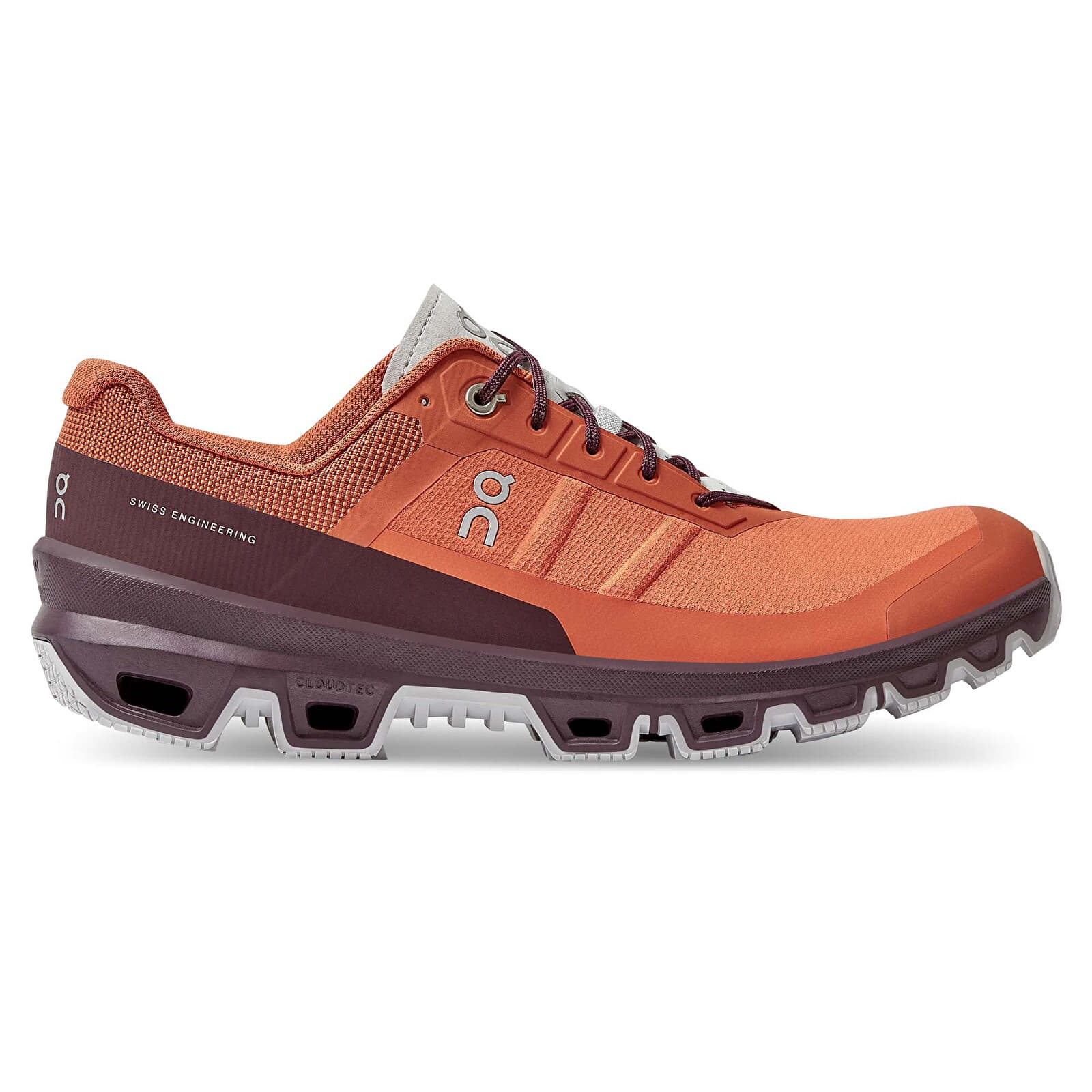 Herenschoenen On M Cloudventure Flare/ Mulberry