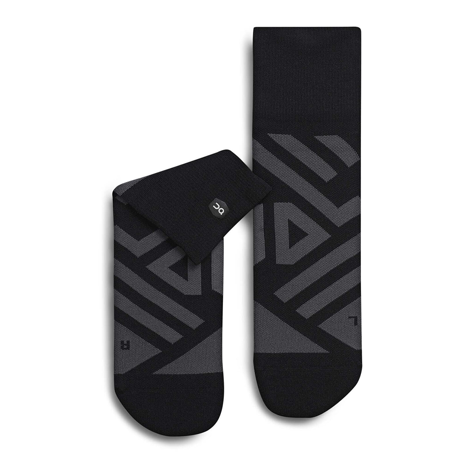 Sokker On Performance Mid Sock Black/ Shadow