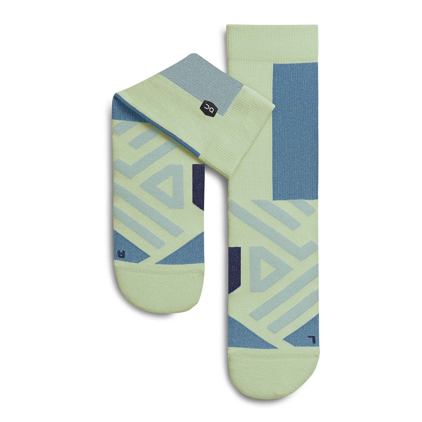On Performance High Sock Meadow/ Niagara 36-37