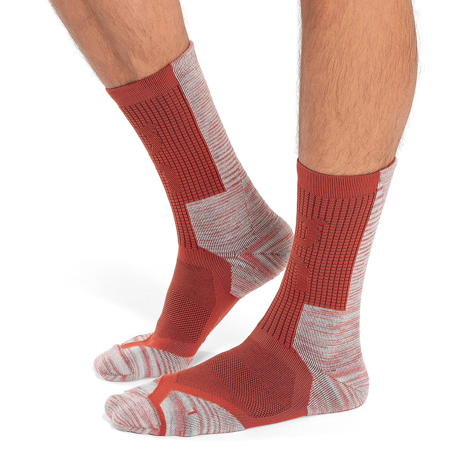Calcetines On Explorer Merino Sock Chili/ Red