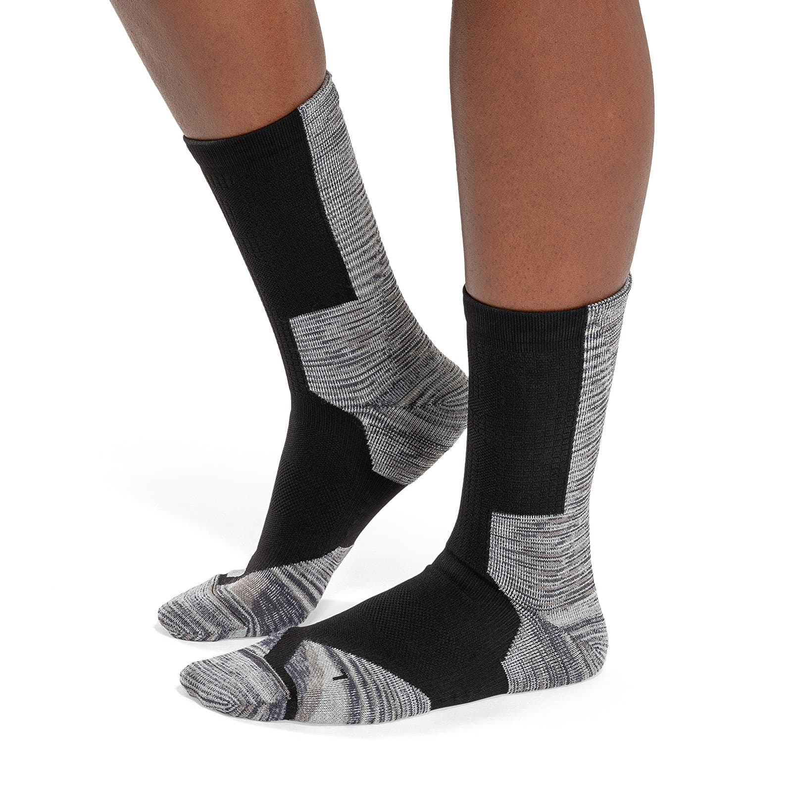 Calcetines On Explorer Merino Sock Black/ Glacier