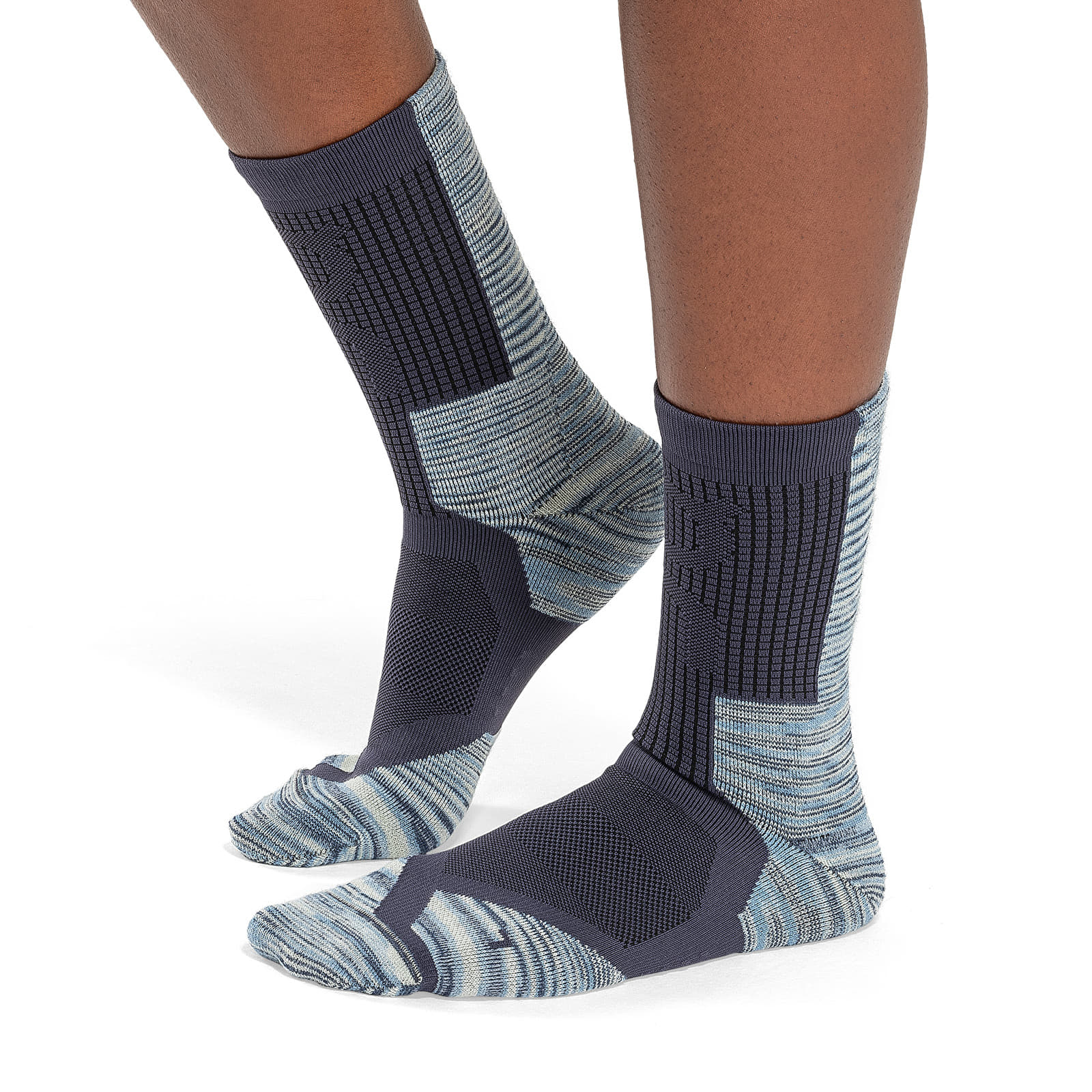 Calcetines On Explorer Merino Sock Midnight/ Cobalt