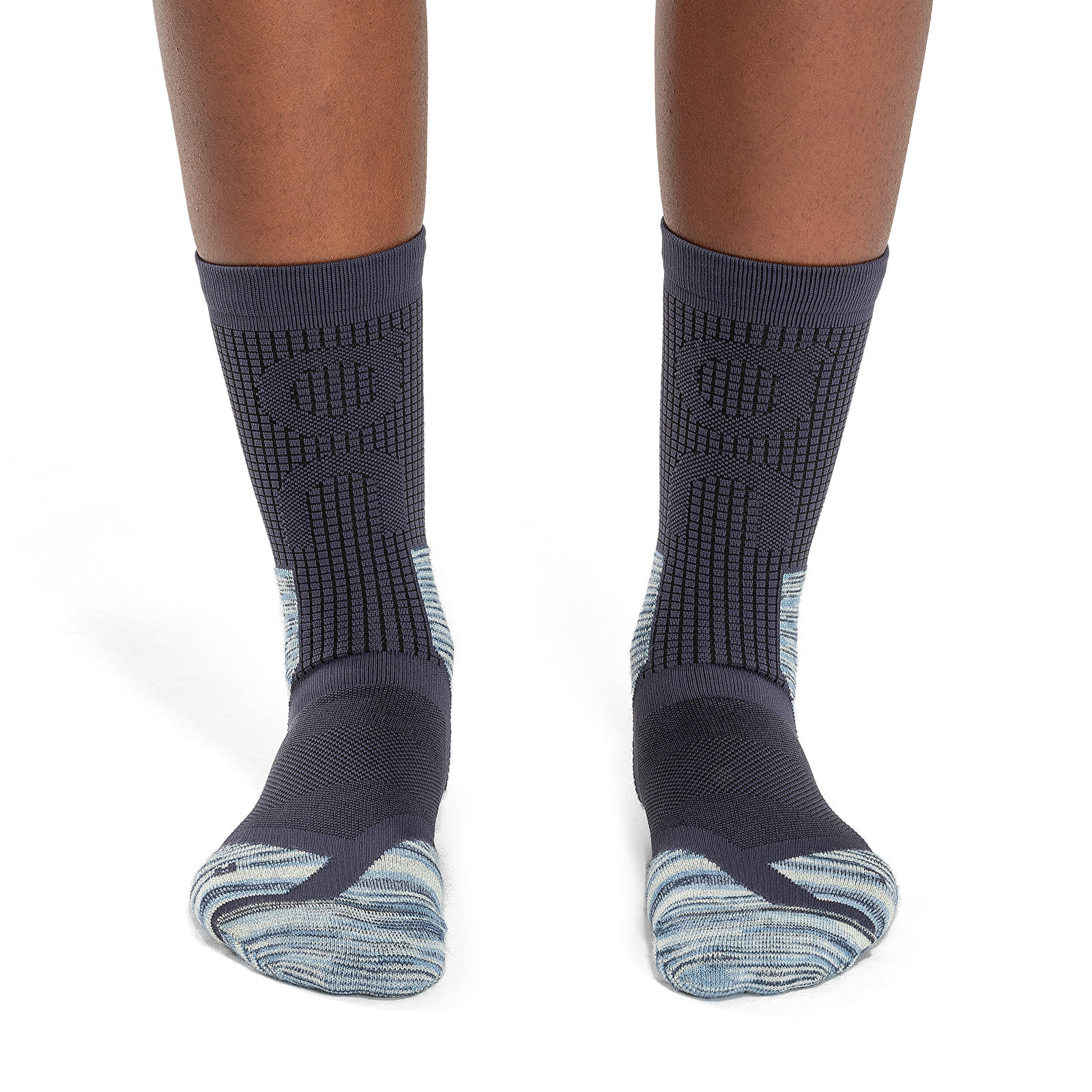 Calcetines On Explorer Merino Sock Midnight/ Cobalt