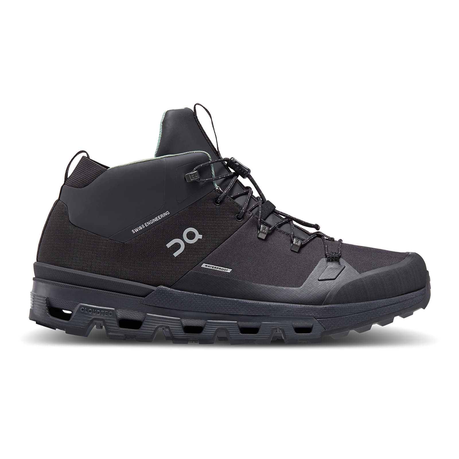 Men's sneakers and shoes On M Cloudtrax Waterproof Black
