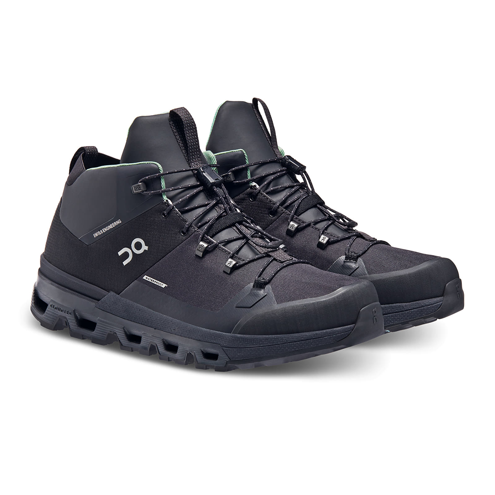 Men's sneakers and shoes On M Cloudtrax Waterproof Black