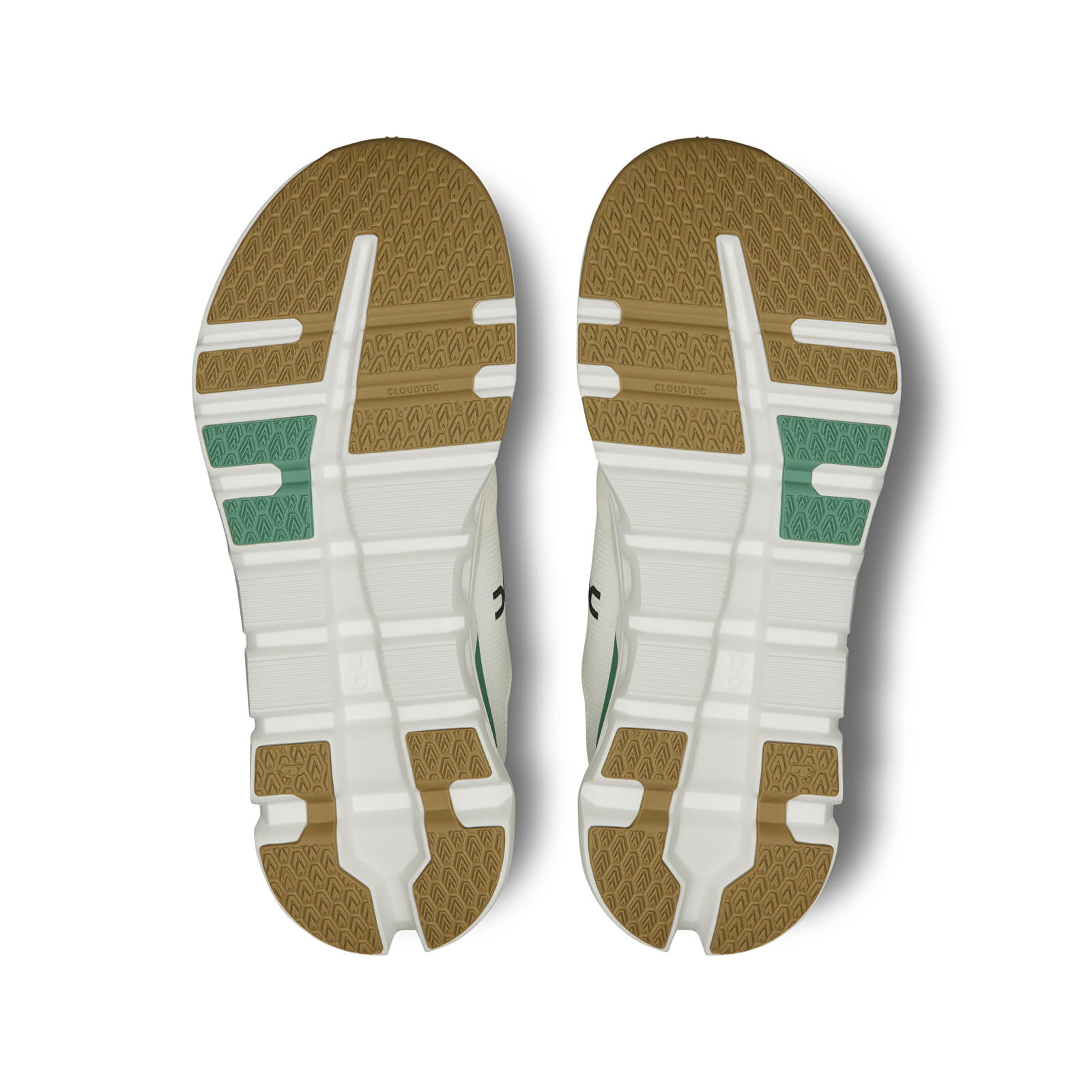 Women's sneakers and shoes On W Cloudrunner 2 Wide Undyed/ Green