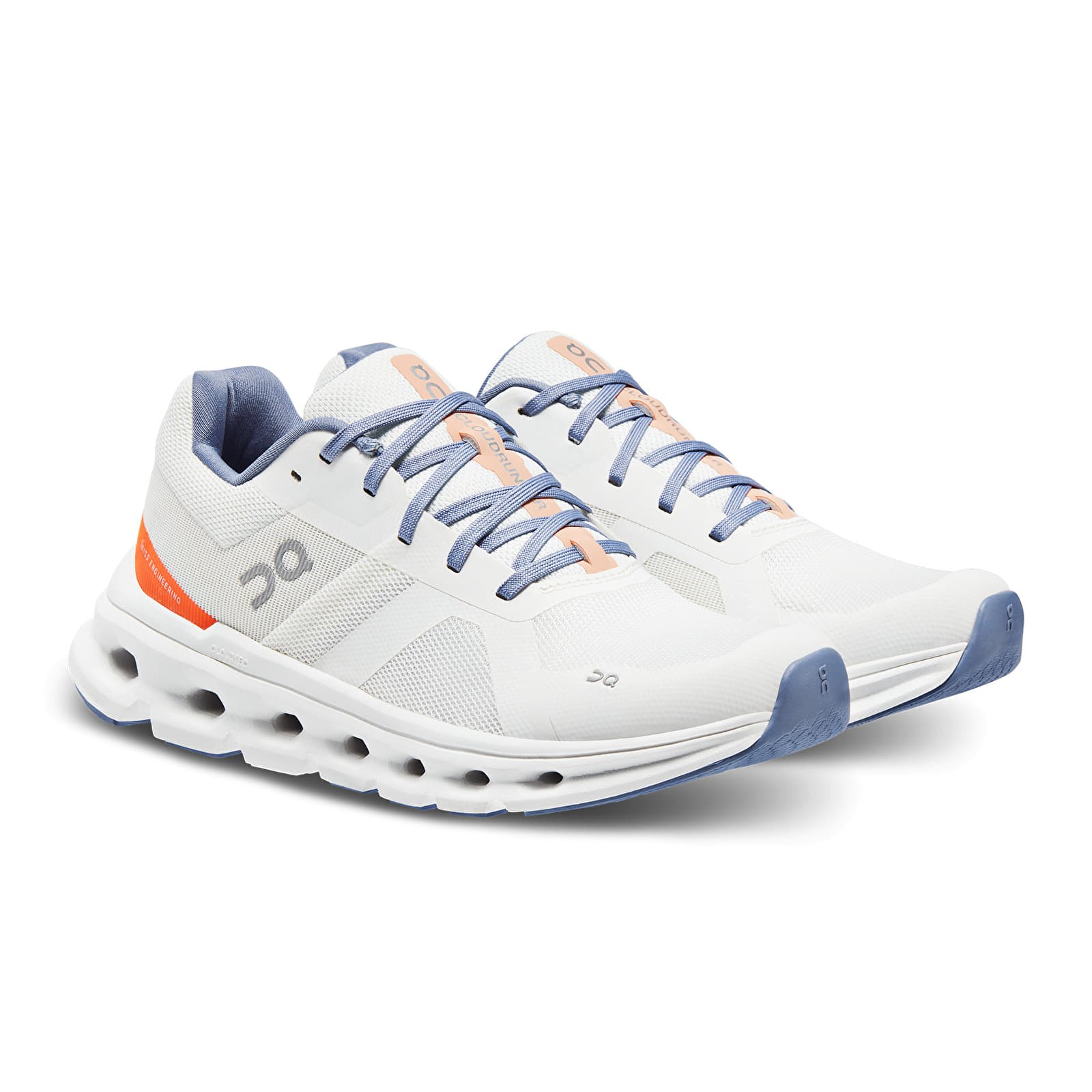 Sieviešu kedas un apavi On W Cloudrunner Undyed-White/ Flame
