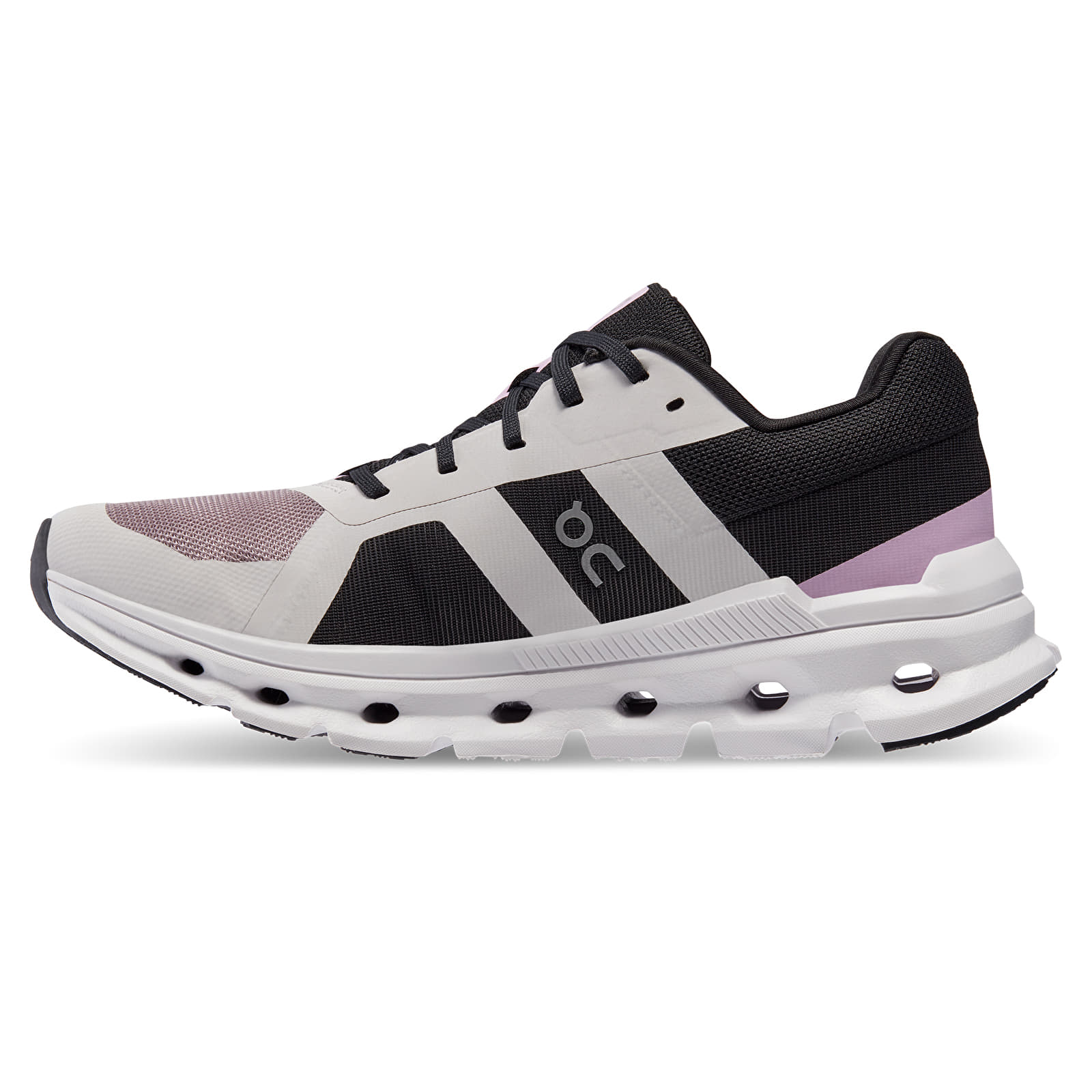 Scarpe donna On W Cloudrunner Heron/ Black