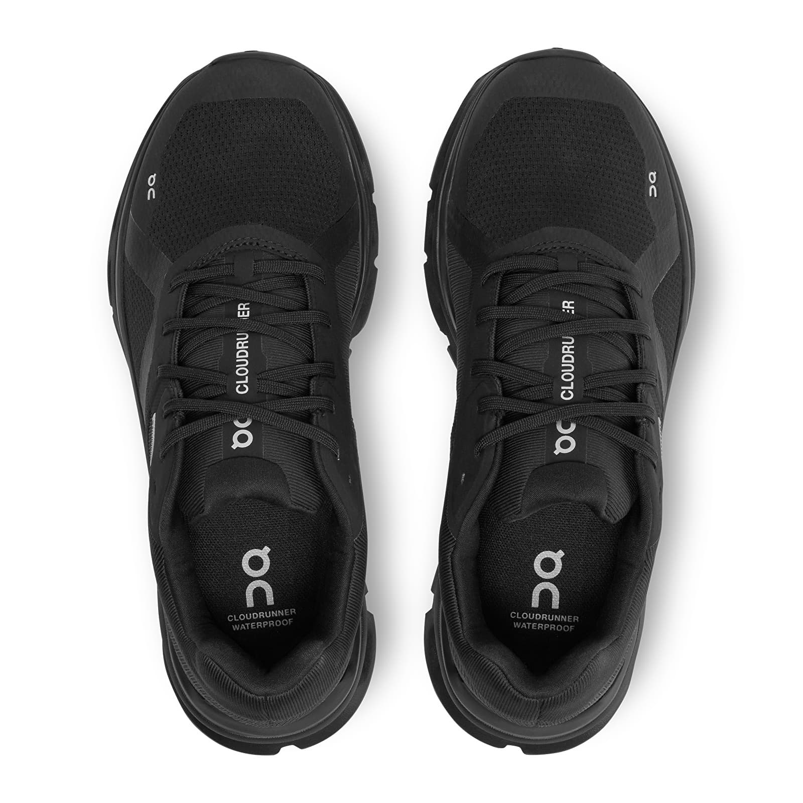 Sieviešu kedas un apavi On W Cloudrunner Waterproof Black