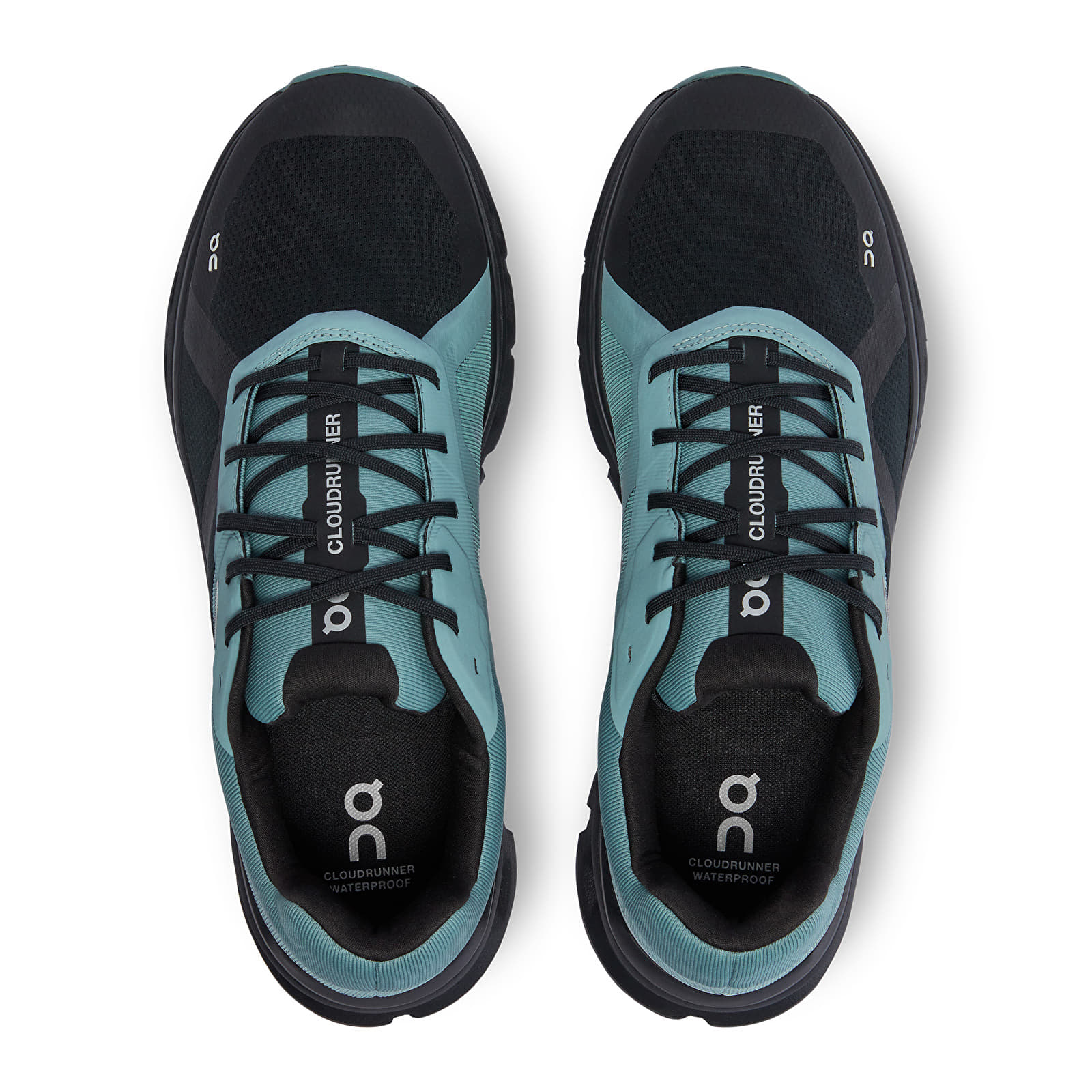Men's sneakers and shoes On M Cloudrunner Waterproof Black/ Tide