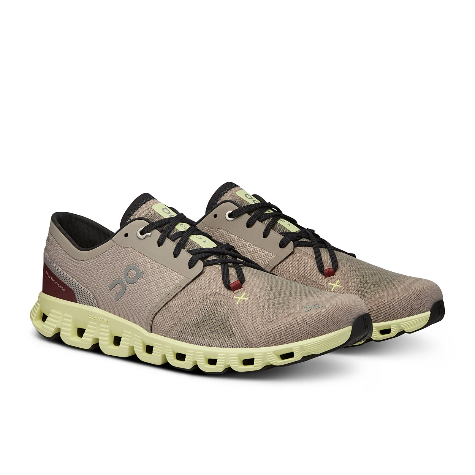 Scarpe uomo On M Cloud X 3 Fog/ Hay
